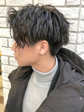 パーク(PAAQ) 【田中　智大】前下がりショート×ネープレス×ハーフウエット