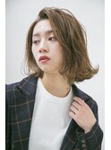 大人かわいい抜け感ボブ