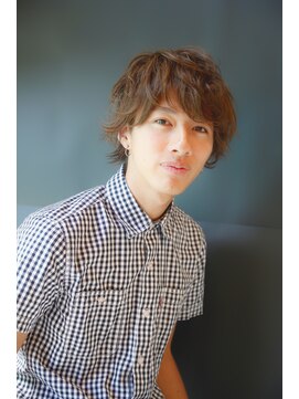 ブーケ(BOUQUET) ソフトツーブロック・くせ毛風パーマ・クラウドマッシュ・ビジ