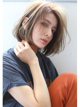 ブラン 栄(Blanc) 【Blanc/栄】3Dカラー/センシュアルショート/ボブ 1