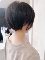 キャアリー(Caary)&nbsp;福山市　丸みエアリーショートボブショートヘア人気キャアリー