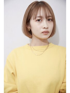 デヴェロペ(Devellope.) 【Devellope.】ナチュラルボブ　ブリーチ　ハイトーンボブ