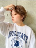 カーリーマッシュショート