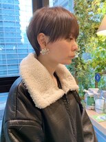 ロンドフルール 大宮東口(Lond fleur)&nbsp;【Lond fleur林】くびれマッシュショート　グレージュ