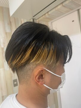 ナンバー アンフィール 渋谷(N° anfeel) 【小林】@yashi_sa メンズカット デザインカラー 渋谷/道玄坂