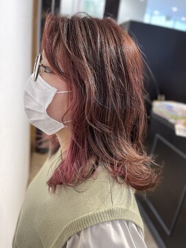 ヴォランチヘア(Volante.Hair) pinkイヤリングカラー