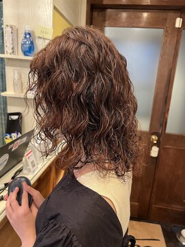 ラレイ(Lalei) 【ささき】スパイラルパーマ×ナチュラルベージュ