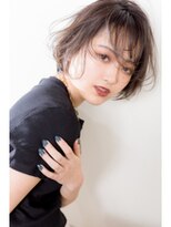 クシュ 所沢東口店(kusyu...)&nbsp;ペールベージュセクションカラーグラデーションカラー外ハネボブ