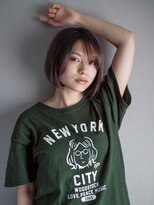 ジョニー ワンノート(Johnny Onenote)&nbsp;大人カワイイ◎グレージュショートボブ《堀江臣吾》