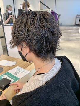 ゼスト パーク(ZEST PARK) ツイストスパイラルパーマ アップバング メンズカット 吉祥寺