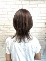 ミューバイケンジ(miu by KENJE)&nbsp;miu&伊藤夏海  白髪を活かすハイライト◎