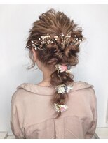 ロイオブジゼル(roi of GiseL)&nbsp;【GiseL】お呼ばれアレンジ　あみ下ろし/ヘアセット/結婚式
