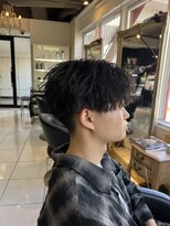 アイズ 海老名(AIZU)&nbsp;波巻きスパイラルパーマ　波巻きパーマ　メンズパーマ