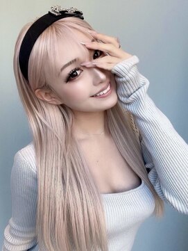 ロウル 渋谷(LOWRL) ペールホワイトピンク