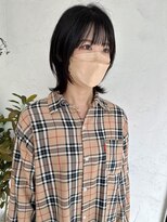 トレヘアー 京都 烏丸(tRe hair)&nbsp;ショートウルフ　オージュア　20代30代40代