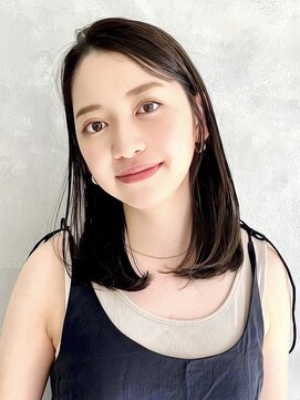 アンク(ank) 艶髪/美髪/シアーグレージュ/ダークアッシュ/ミディアム