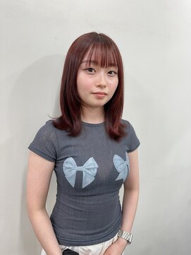 アルボーテルジェ(Art BeAute' ROUGET) 顔まわりレイヤーの韓国ヘア