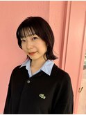 外ハネ/ボブスタイル