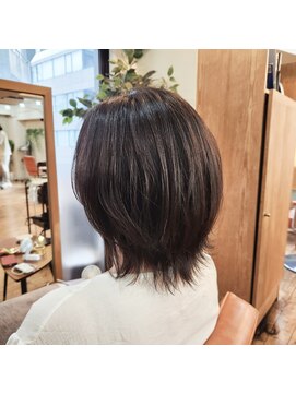 エルムトウキョウ(ELM Tokyo) クセをいかした大人ウルフ☆