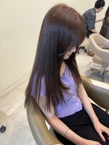 アローム(alom)&nbsp;ホワイトグレージュ/デジタルパーマ/チェリーブラウン/茅ヶ崎