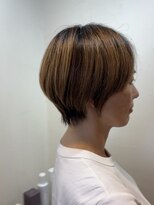アンツ ヘアーアンドリゾート 辻堂本店(ANT'S Hair and Resort) くびれヘア/アプリコットオレンジ/ハイライトカラー/辻堂