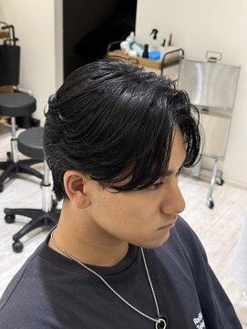 バース 梅田中崎町店(BIRTH) 曲がる縮毛矯正センターパートニュアンスパーマワンカールパーマ