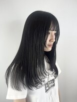 ヘアデザイン アンジェロカフェ(Hair Design Angelo cafe)&nbsp;低めフェイスレイヤー/縮毛矯正【20代30代40代】