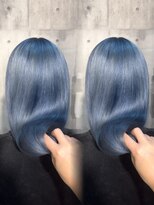 メゾン 心斎橋店(Maison)&nbsp;色落ちがシルバーっぽいブルーシルバー