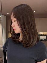 メゾンマイル 恵比寿(maison mile)&nbsp;ハイライトカラー/ブラウン/レイヤーカット/白髪ぼかし/恵比寿駅