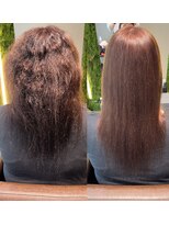 カミガミ 栄(KAMIGAMI) 【☆エイジングケア縮毛矯正コースー5才】髪質改善縮毛矯正