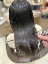 アッシュ 戸田公園店(Ash)&nbsp;ブリーチハイライトでも自然な縮毛矯正