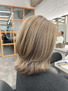 エイト 立川店(EIGHT) ☆ハイライト×グレーベージュ☆