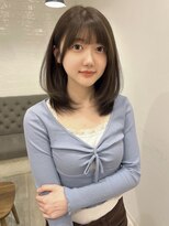 ラヴィズム 長岡店(LUVISM) 韓国/顔周りレイヤー/ダブルカラー/ベージュ/前髪新潟長岡宮関