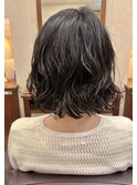 ボブ×パーマスタイル