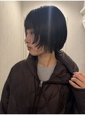 クラゲヘアー/小顔に見せるヘア/ココアベージュ/