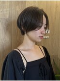ハンサムショート大人ショート大人上品丸みショート20代30代