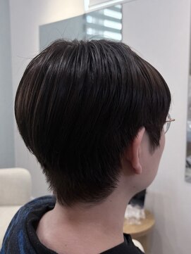 ミューシグ(mysig) 柔らかショート×カーキブラウン