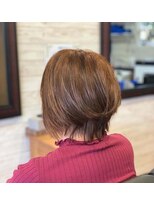 Men's＆Lady's　aboVe-hair&nbsp;ココアブラウン×ミディ