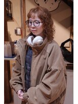 ホビー(HOBBY)&nbsp;layer perm orange beige