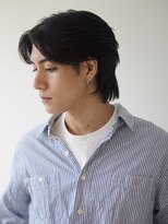 レーヴ(Reve)&nbsp;MEN'S HAIR/ニュアンスパーマ/リバースセンターパート/目黒/品川