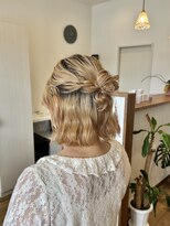 トップヘアー 池の内店(TOP HAIR)&nbsp;ハーフアレンジ