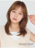 くびれ韓国ハッシュカット小顔似合わせ大人ミディアムレイヤー