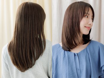 カバーヘア 上尾西口店(COVER HAIR)の写真/上尾2分★大人女子のダメージケアに特許出願中の髪質から変えるトリ-トメントや業界初生キューティクル◎