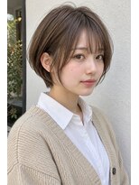 ライクバイコトナ 越谷(RIKE by kotona) ショートボブ髪型20代30代40代50代前髪あり前髪なし面長丸顔越谷
