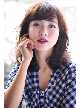 ギフトサニーサイド(gift sunny side) gift*大人ミディ愛され梨花風ローレイヤー