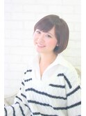 ナチュラルラウンドボブ
