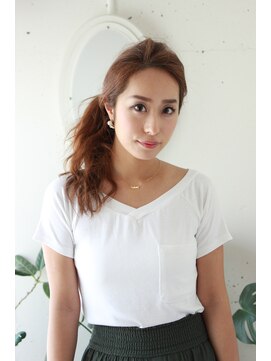 ライズ ヘア ブランド 豊中店(RISE HAIR BRAND) ウェーブアレンジポニーテール