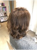 お手入れ楽ちん　毛先パーマ