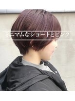 リンク ヘアスペース(Link hair space)&nbsp;【Link】[お客様スタイル140］＃ピンクベージュ＃ピンク