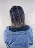 大人バレイヤージュ